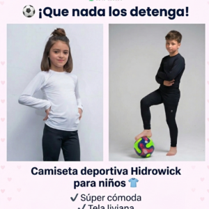 Camisetas termicas para chicos