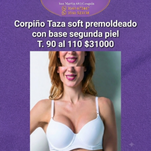 Corpiño Taza Soft