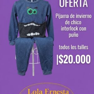 Pijama de Invierno chicos