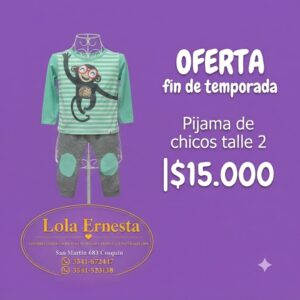 Pijama de Invierno chicos