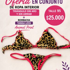 Conjunto Animal Print