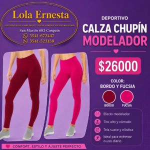Calza Chupín modelador
