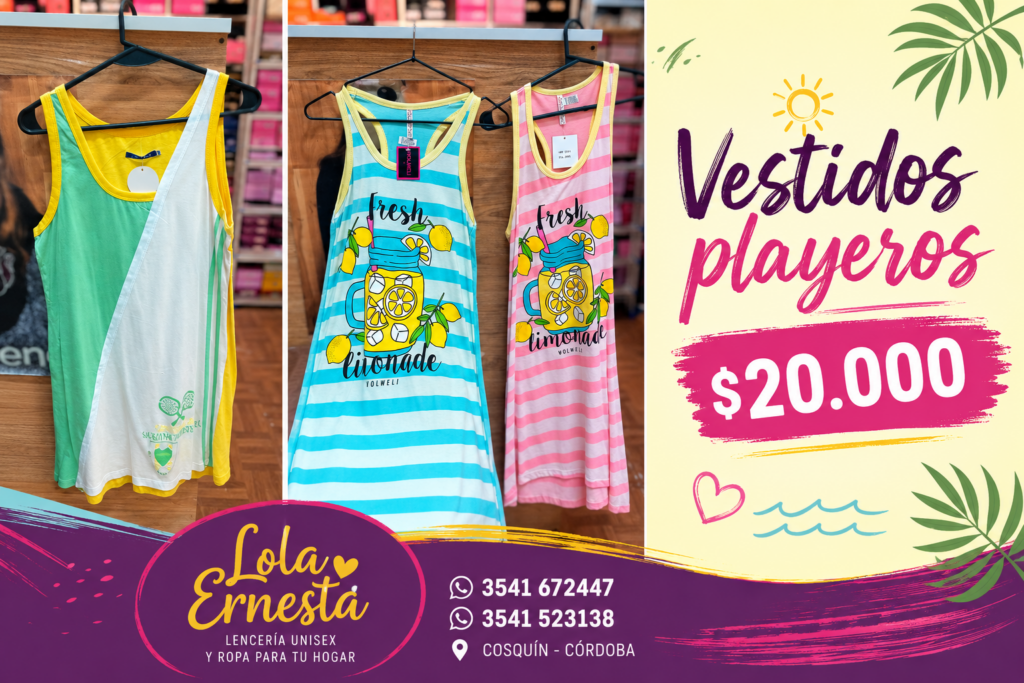 Vestidos playeros